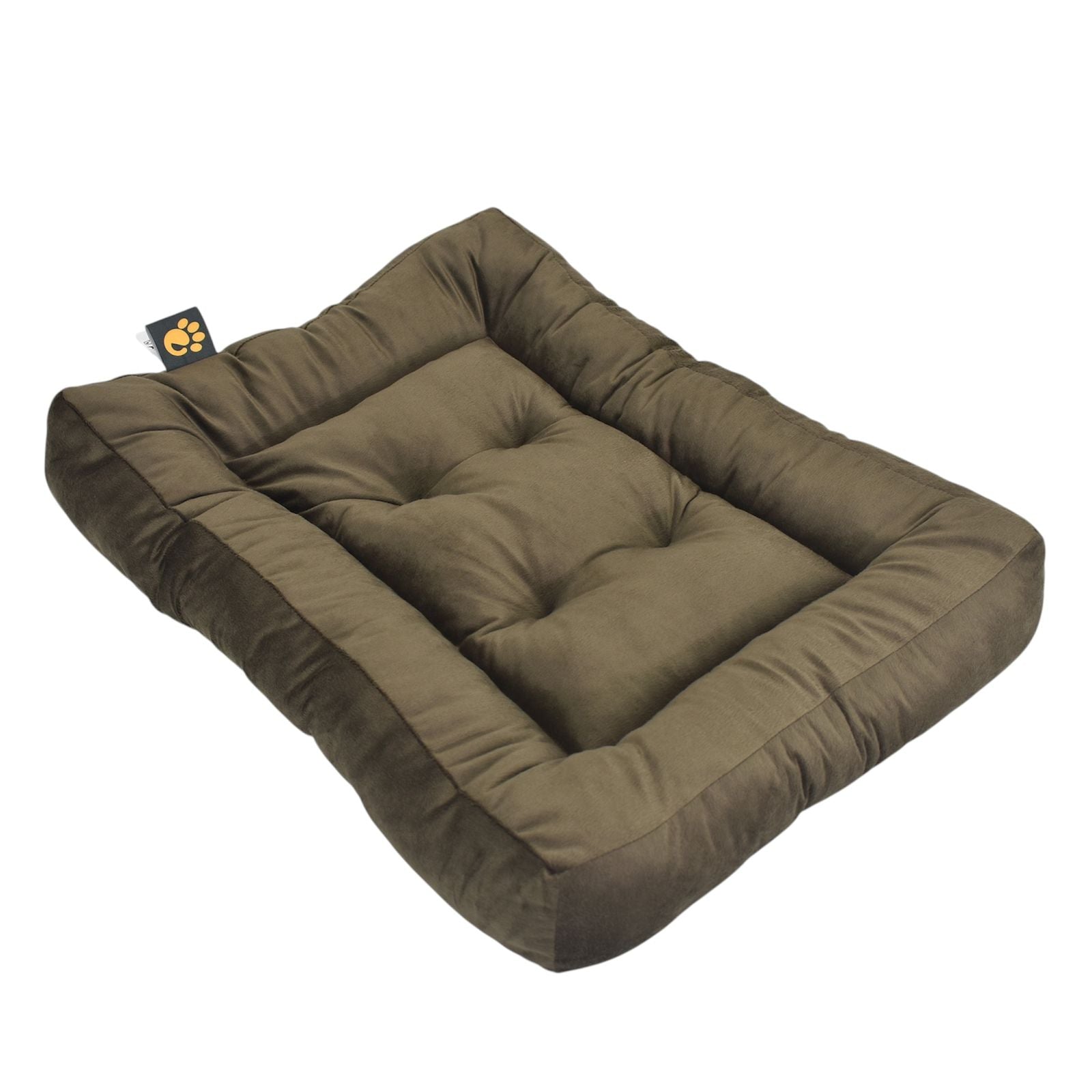 Cama para Cachorro Ferpa Pets Colchonete Quadrado Marrom M