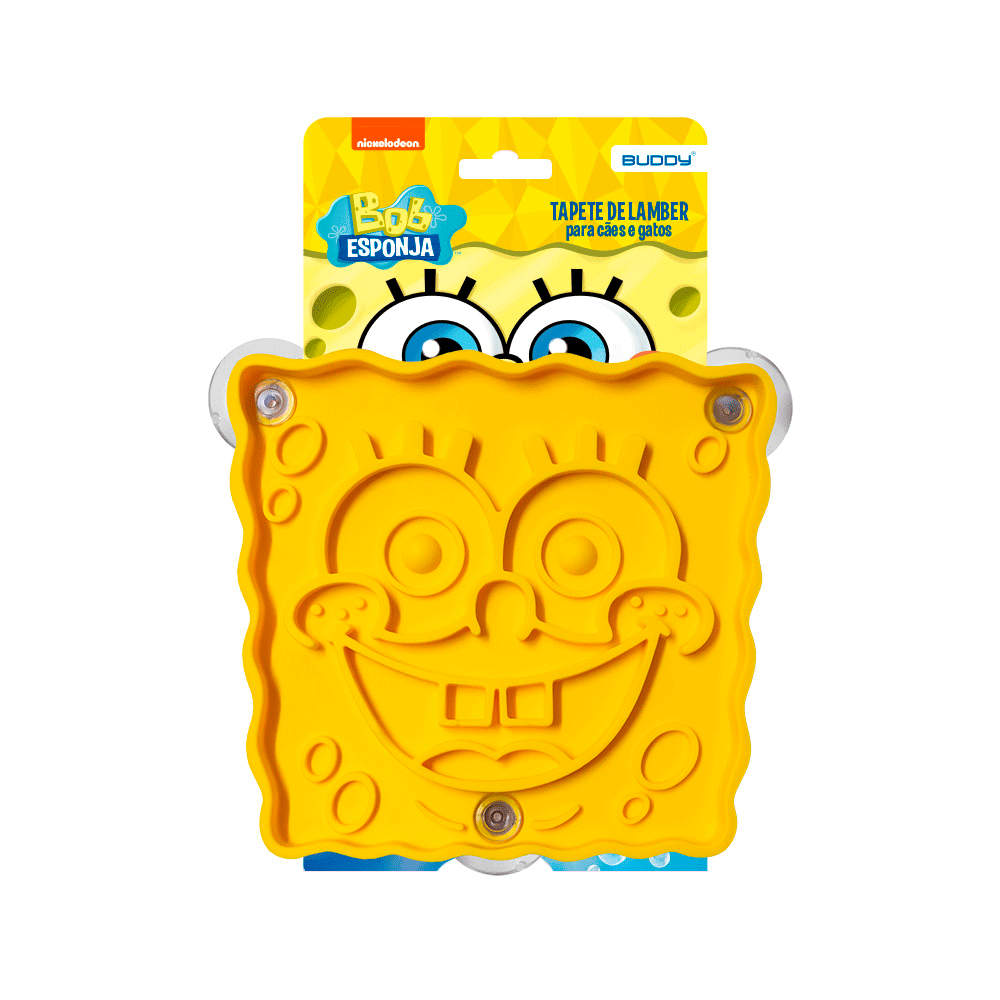 Comedouro Lento para Cachorro Bob Esponja Buddy Toys