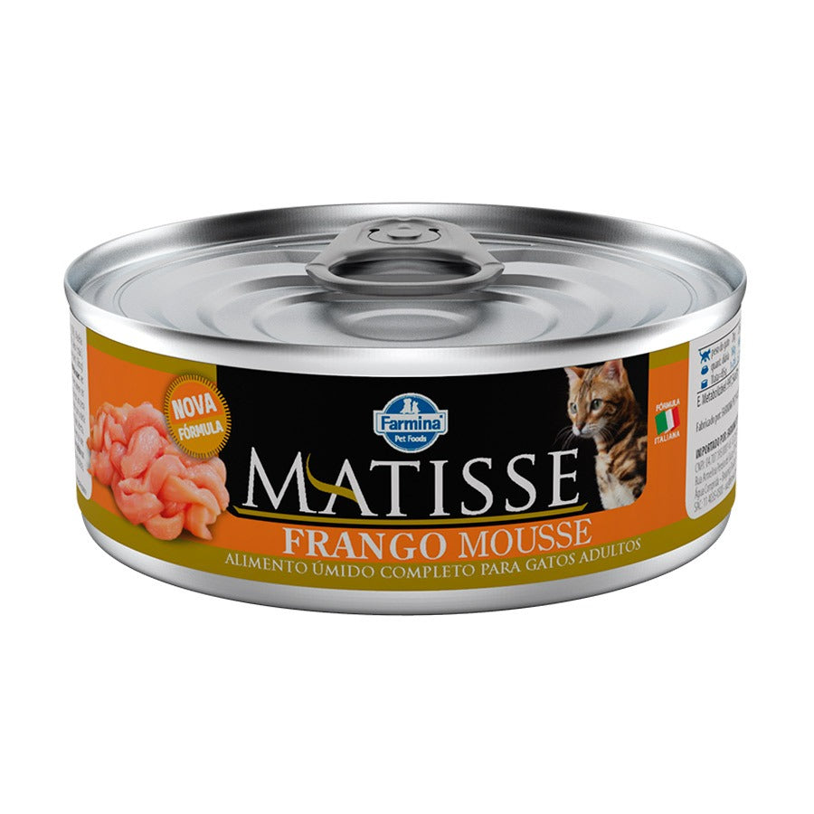 Alimento Úmido Farmina Matisse Gatos Adultos Frango 85g