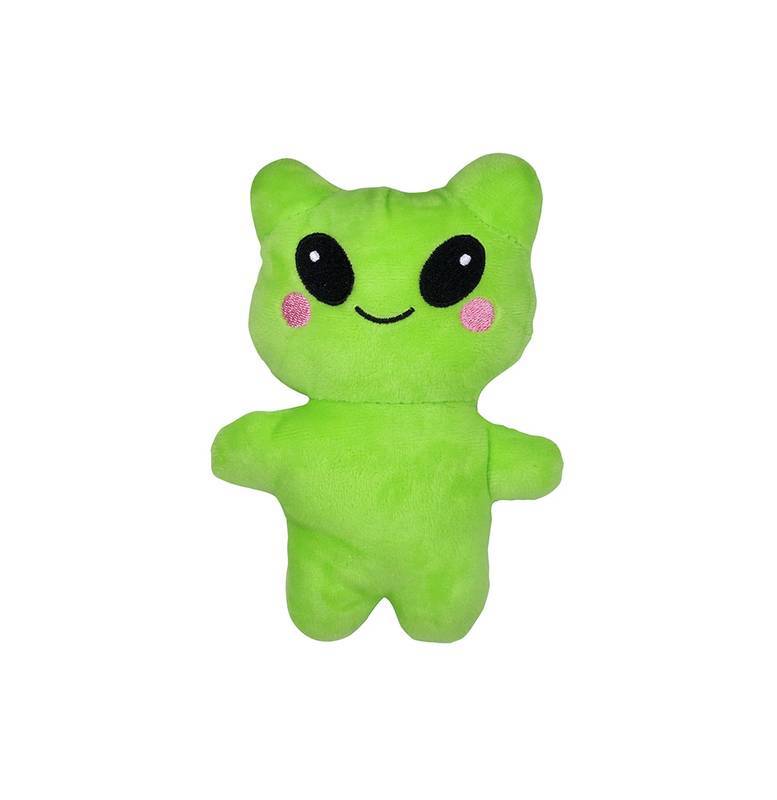 Brinquedo Jambo Mordedor Pelúcia Galáxia Nave com 3 Aliens
