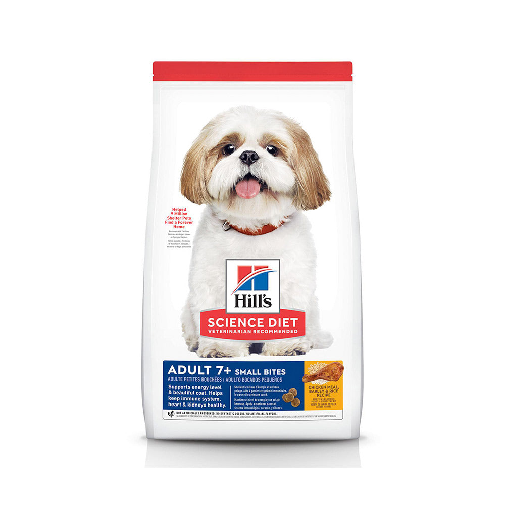 Ração Hill's Cão Adulto 7+ Pedaços Pequenos 2,27kg