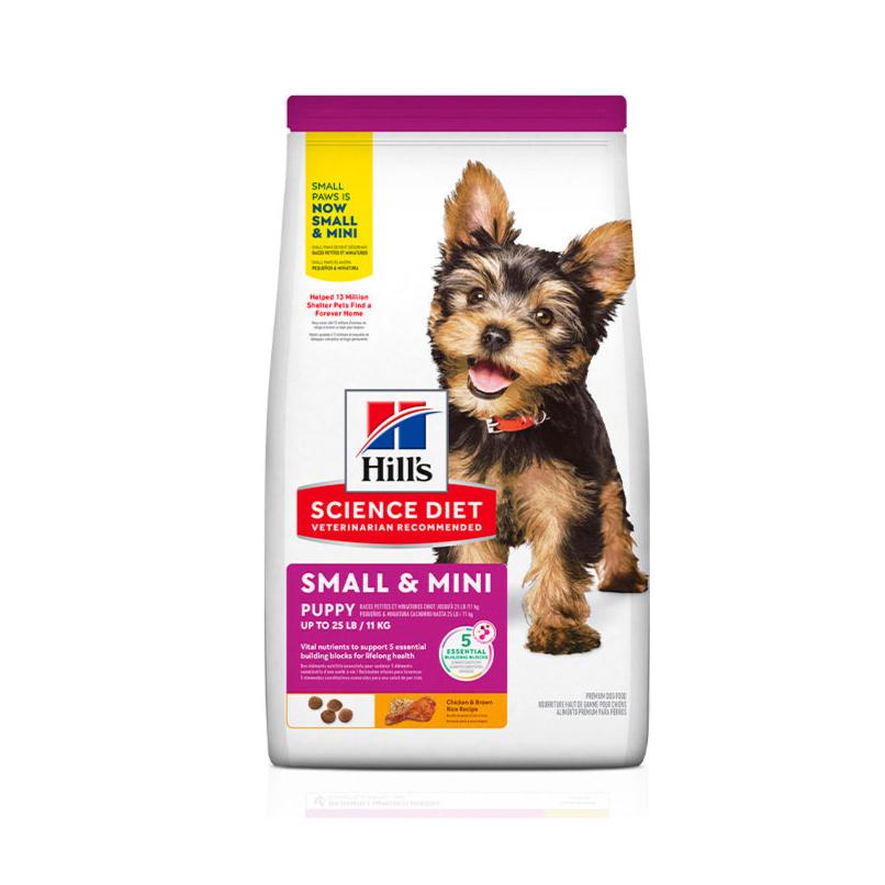 Ração Hill's Cão Filhote Pequenos e Mini 2,4kg