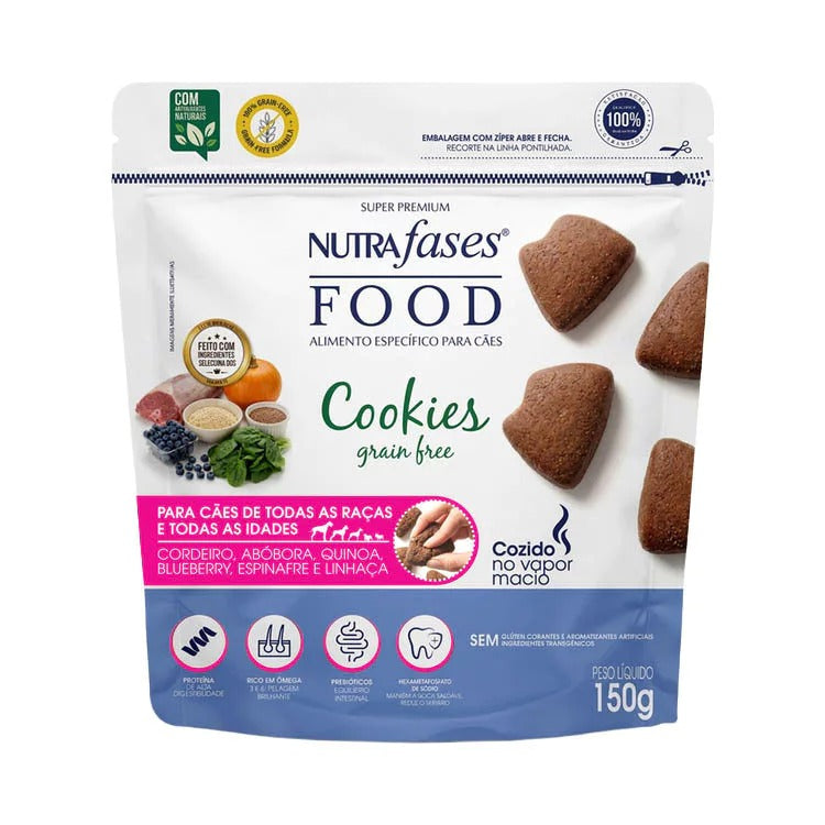 Petisco para Cães Nutrafrases Cookies Grain Free 150g
