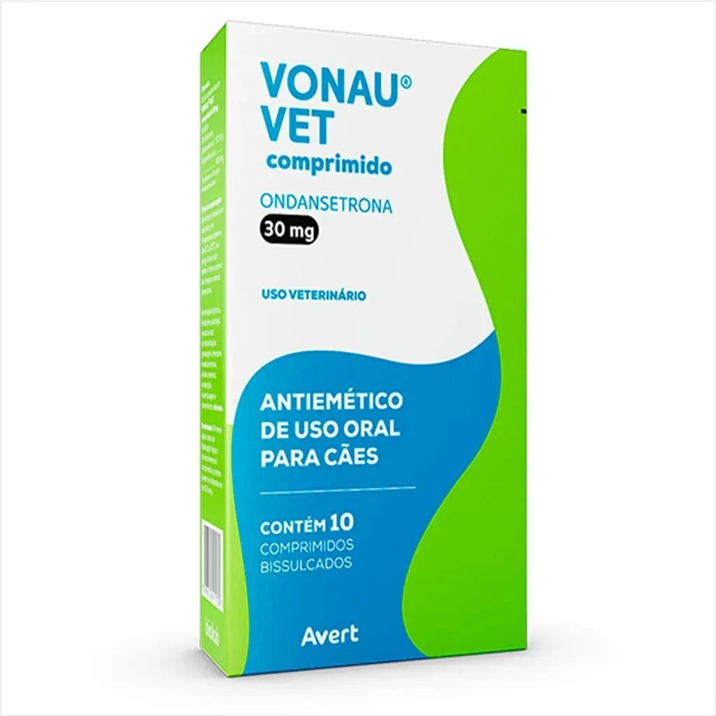 Antiemético Vonau Vet 30mg para Cães 10 comprimidos