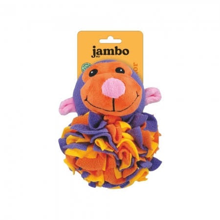 Brinquedo Jambo Mordedor Pelúcia Feltro Interativo Macaco