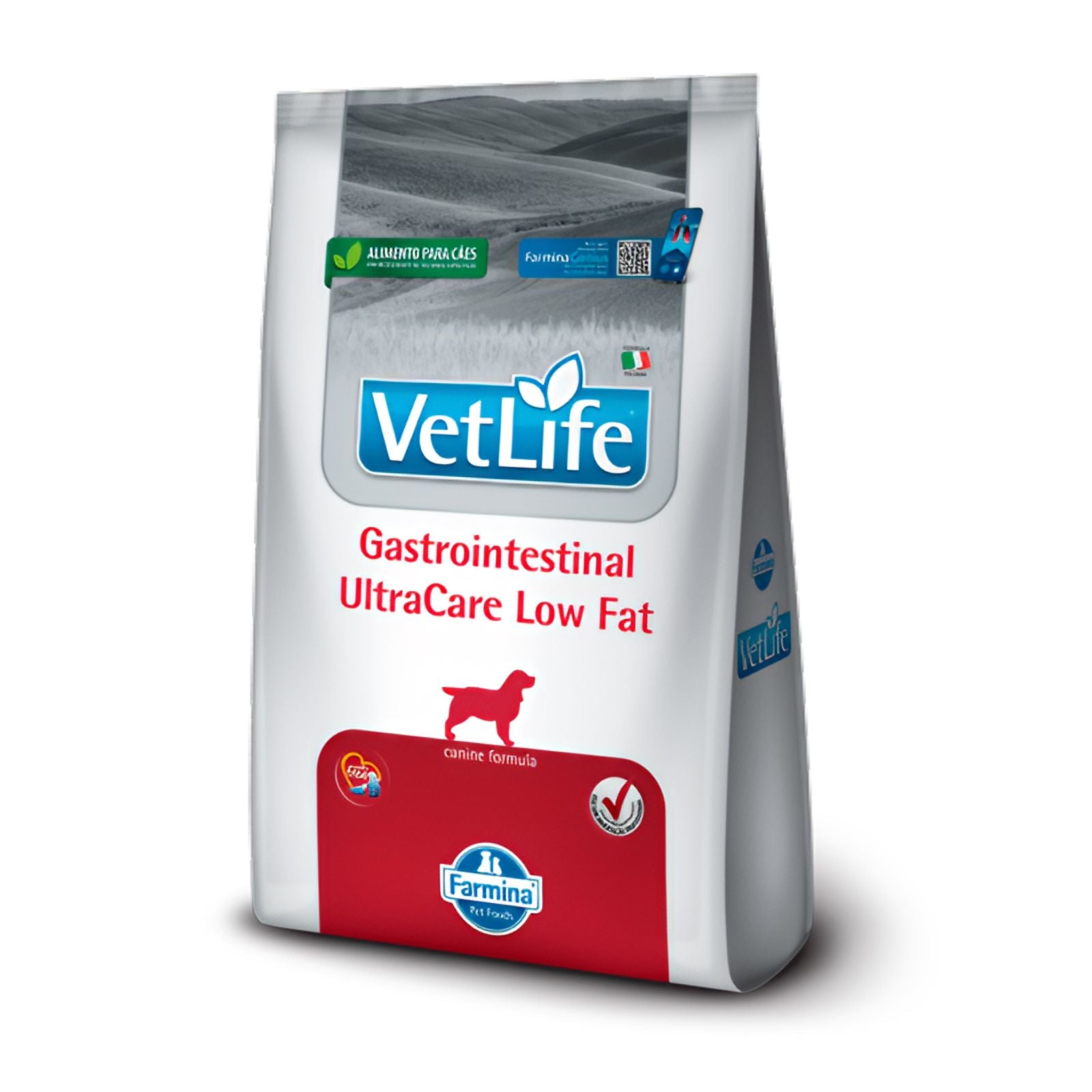Ração Farmina Vet Life Adulto Ultracare Low Fat Cão 1,5kg