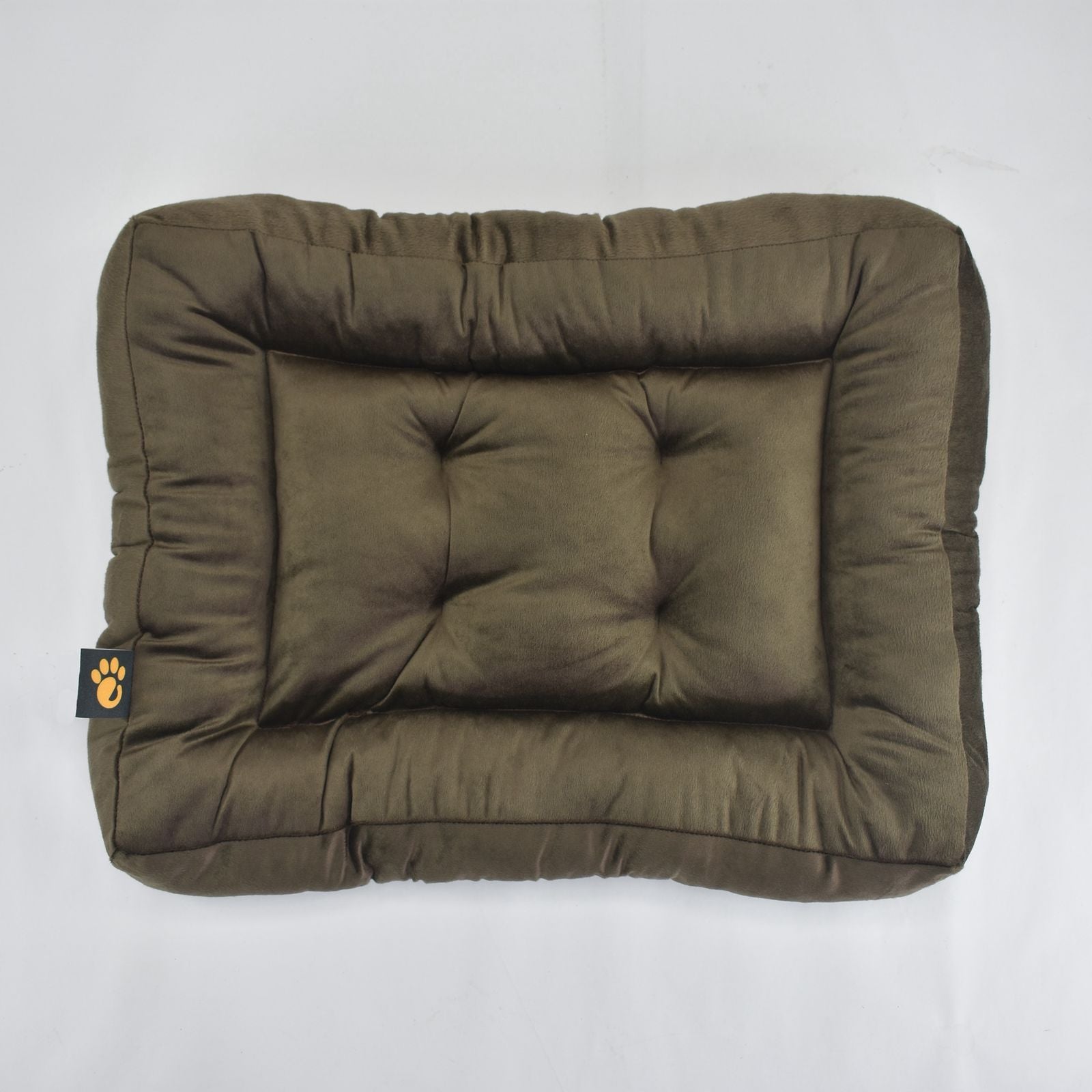 Cama para Cachorro Ferpa Pets Colchonete Quadrado Marrom M