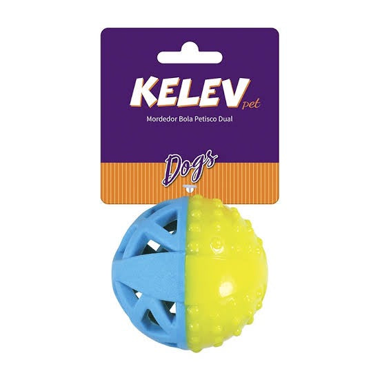 Brinquedo Jambo Mordedor Bola Petisco Dual Kelev