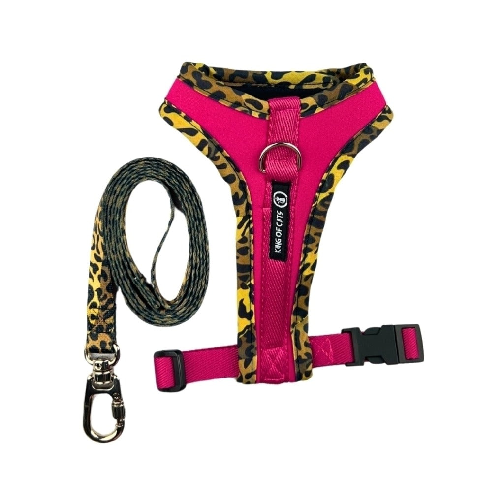 Peitoral Slim Cat King Of Dogs Onça Pink