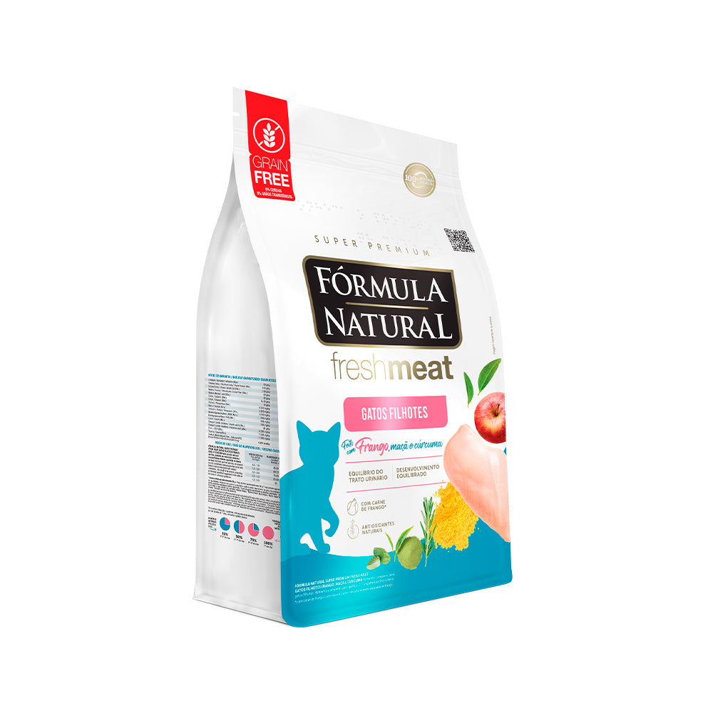 Ração Fórmula Natural Fresh Meat Gatos Filhotes 1kg
