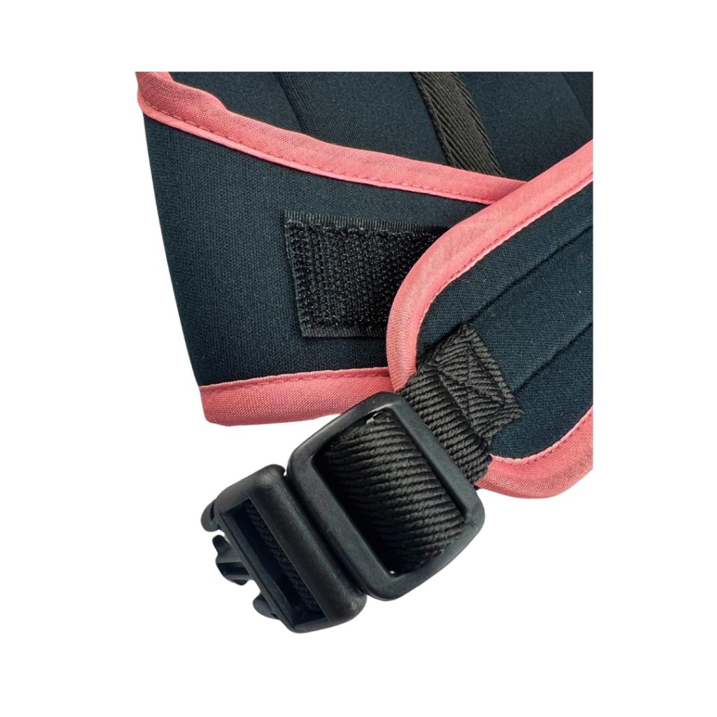 Peitoral Hug King Of Dogs Rose Preto P