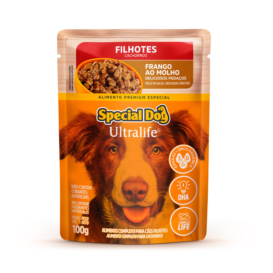 Alimento Úmido Special Dog Ultralife Cães Filhotes Frango 85g