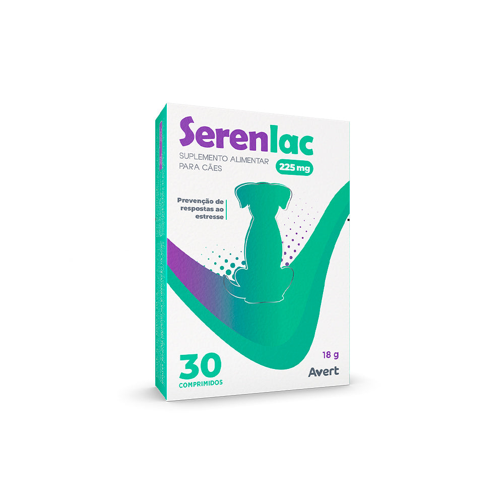 Suplemento para Cachorro Serenlac 255mg Avert 30 comprimidos