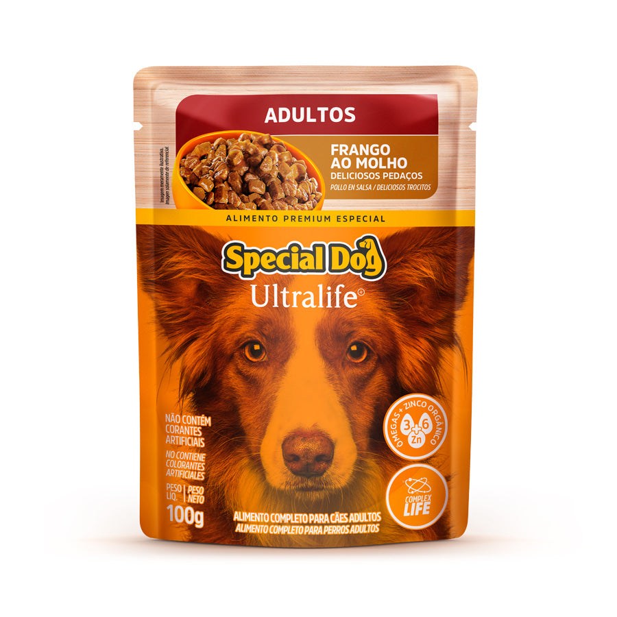 Alimento Úmido Special Dog Ultralife Cães Adultos Frango 100g