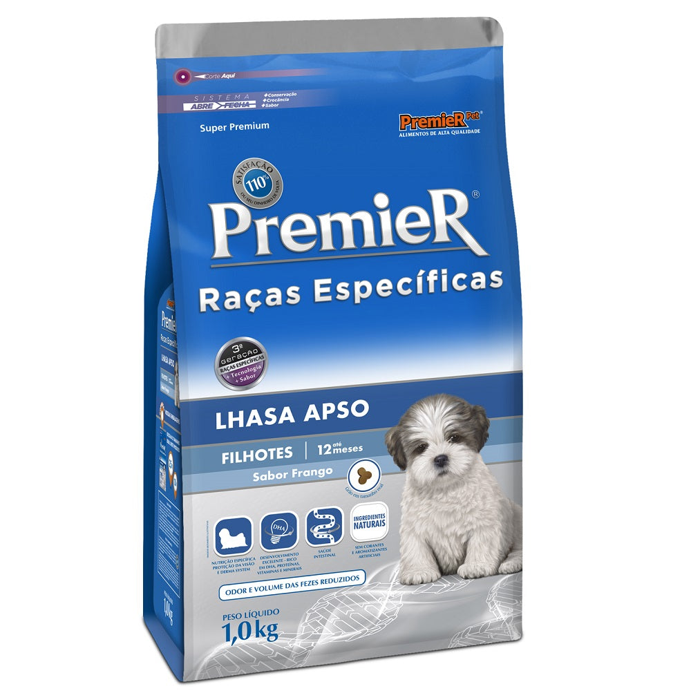 Ração Premier Raça Específica Lhasa Apso Filhote 1kg