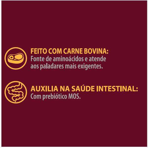 Alimento Úmido GranPlus Sachê Gourmet Gatos Adultos Carne 85g