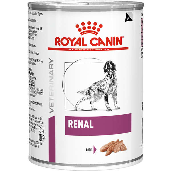 Alimento Úmido Royal Canin Renal Cão Lata 410g