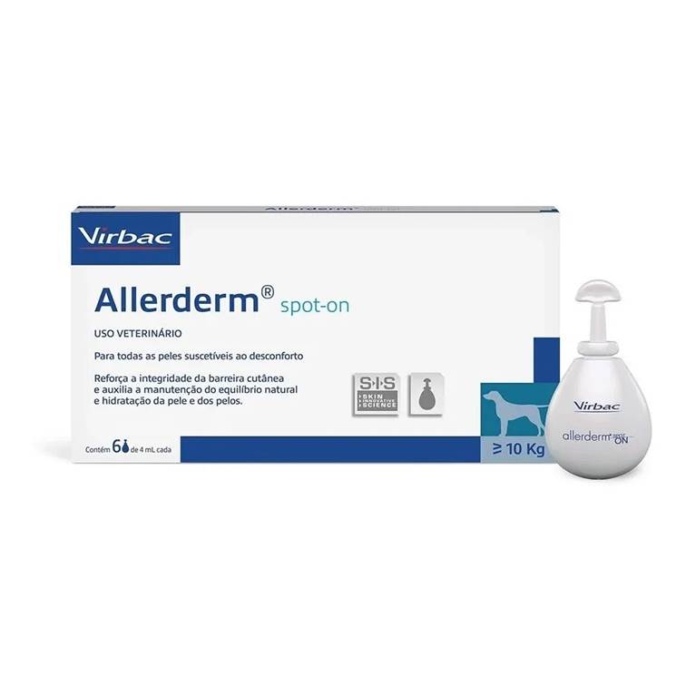 Allerderm Spot On 6 pipetas 4ml