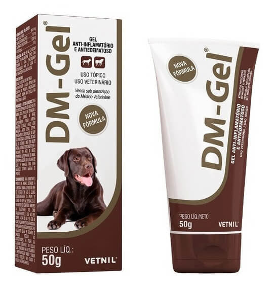 Anti-Inflamatório DM-Gel Bisnaga Vetnil 50g