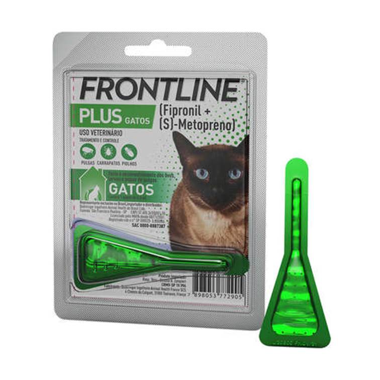 Antipulgas e Carrapatos Frontline Plus para Gatos