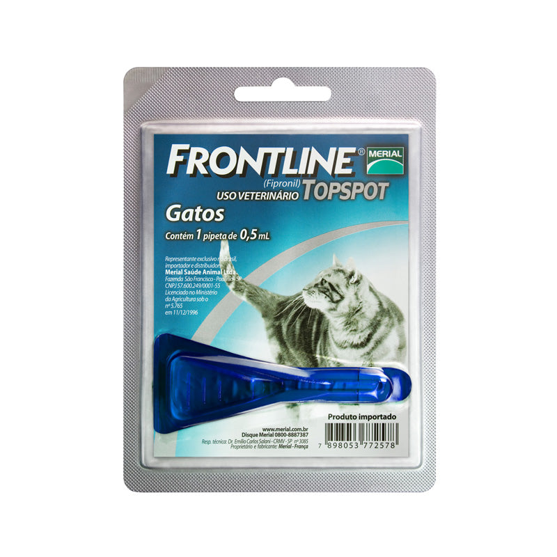 Antipulgas e Carrapatos Frontline Topspot para Gatos