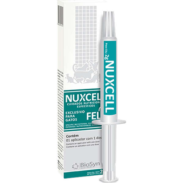 Suplemento Nuxcell Fel Biosyn para Gatos