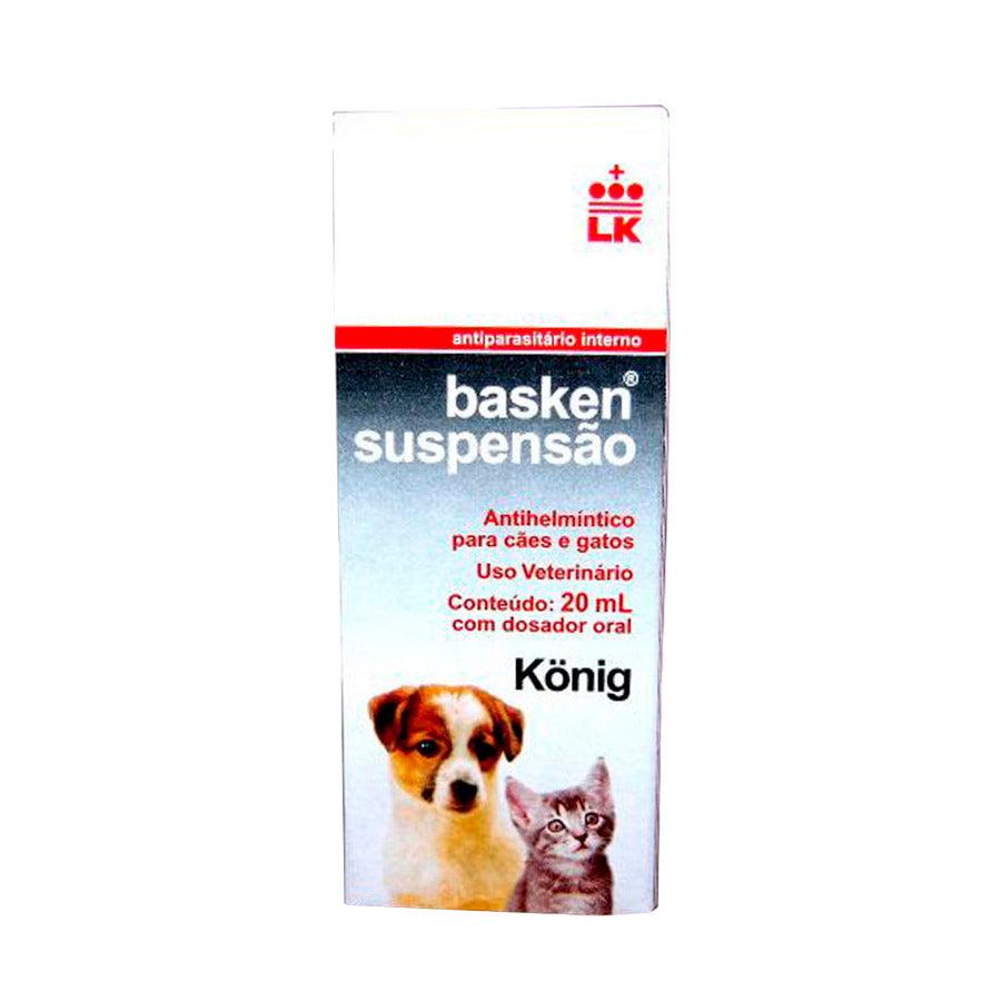 Vermífugo Basken Suspensão Konig 20ml