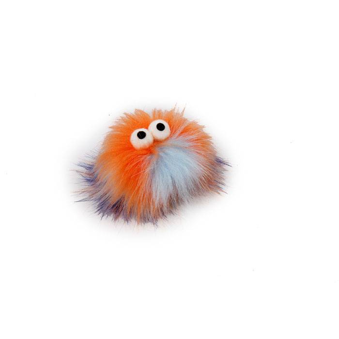 Brinquedo AFP Furry Ball Fluffy Orange