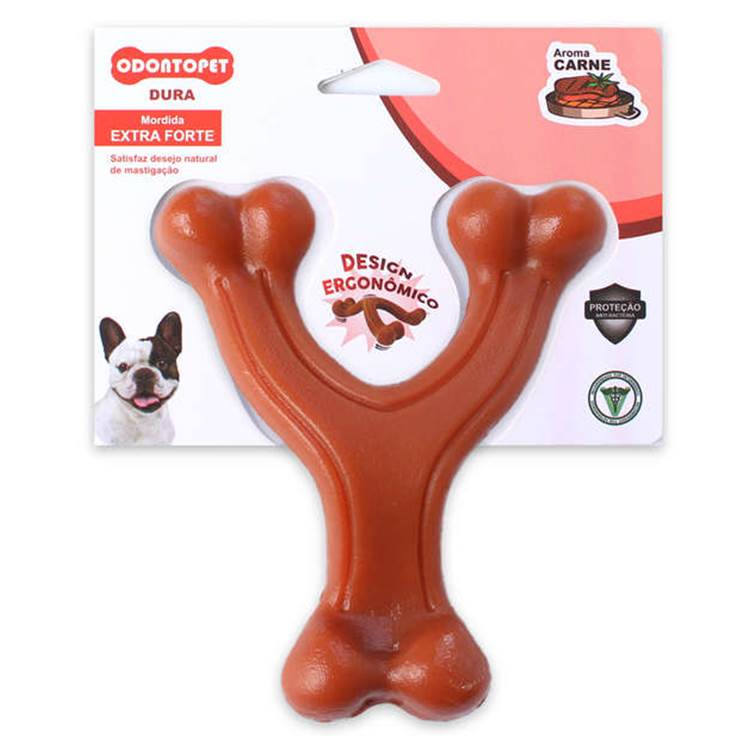 Brinquedo Odontopet Durabone Wishbone Cães até 15kg