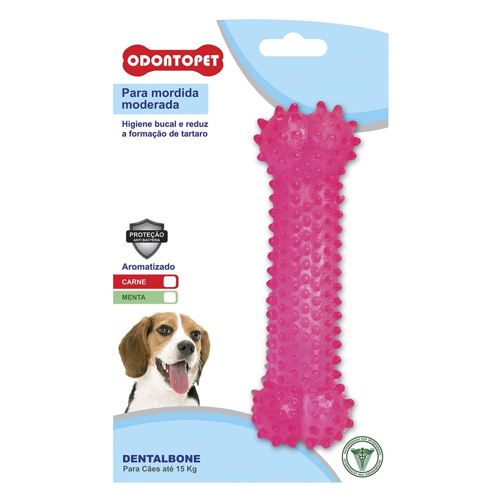 Brinquedo Odontopet Dentalbone Osso Cães até 15kg