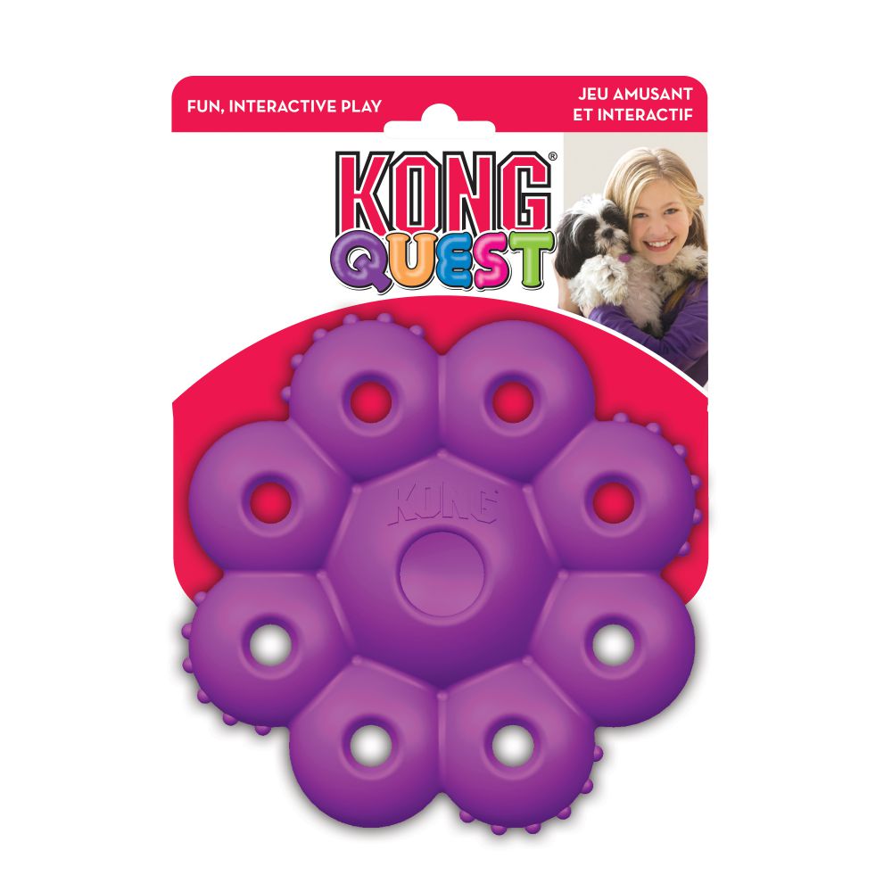 Brinquedo para Cachorro KONG Quest Star Pods Pequeno