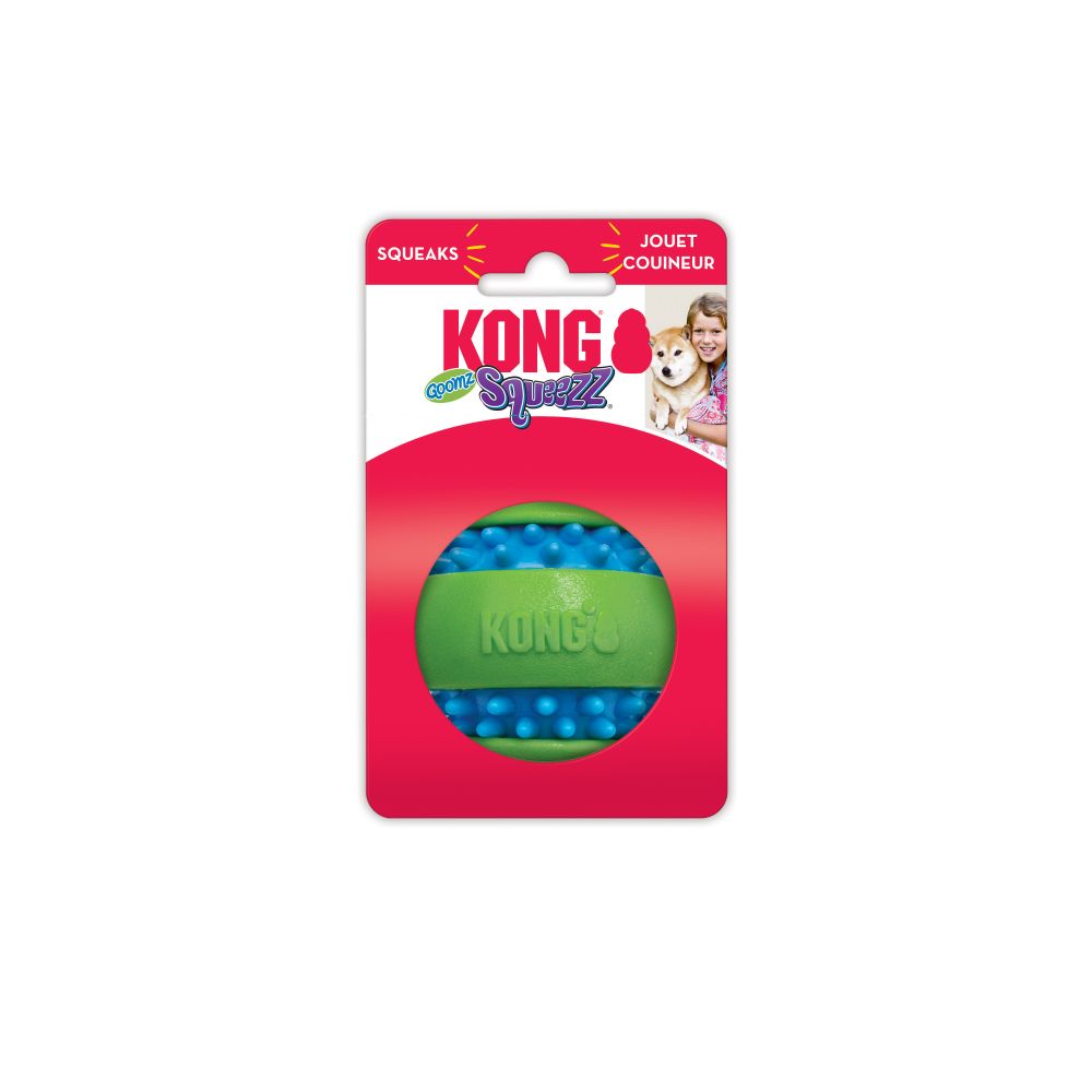 Brinquedo para Cachorro KONG Squeezz Goomz Ball Grande