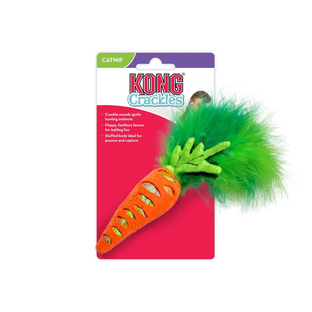 Brinquedo para Gato KONG Crackles Rootz Assorted