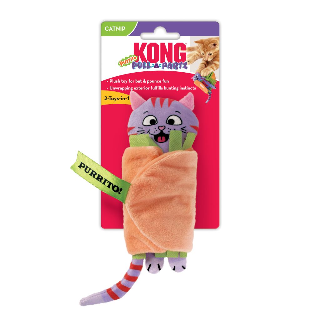 Brinquedo para Gato KONG Pull-A-Partz Purrito