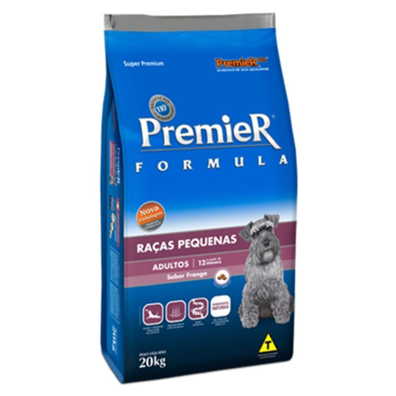 Ração Premier Fórmula Cão Adulto Raças Pequenas 20kg