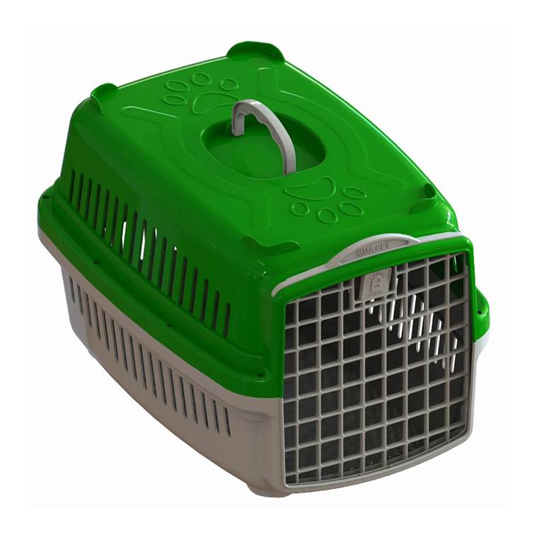 Caixa de Transporte MMA Pet Pata Forte Verde n0