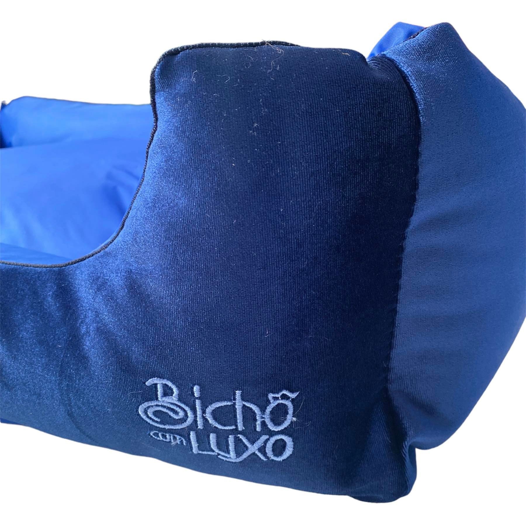 Cama Bicho com Luxo Dual Fresh Blue G