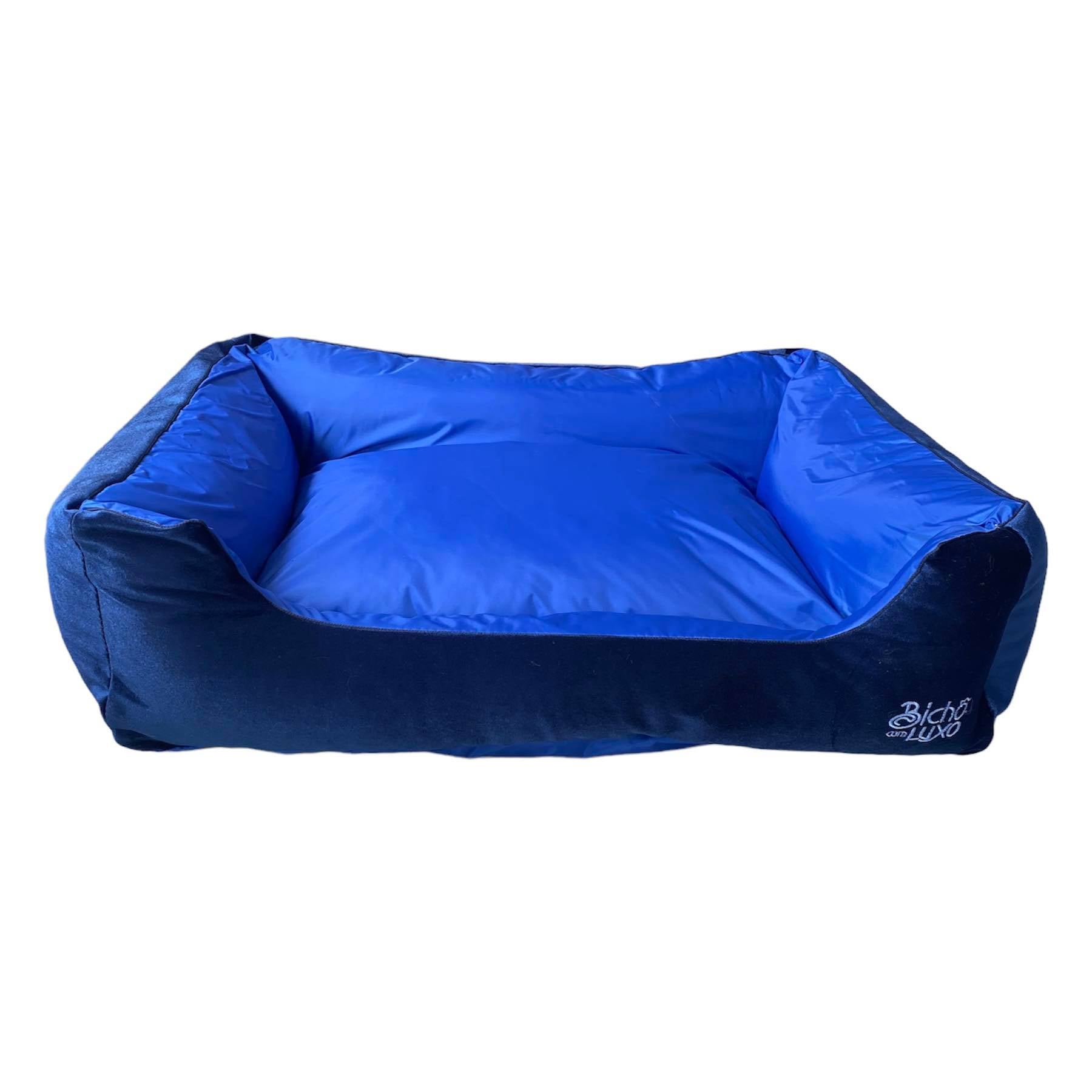 Cama Bicho com Luxo Dual Fresh Blue P