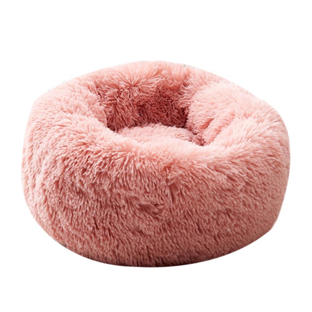 Cama Bicho com Luxo Puff Nuvem Rosa M