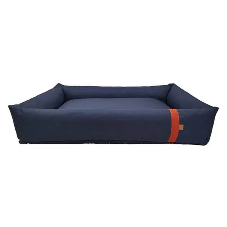 Cama Fábrica Pet Lona Azul Marinho G