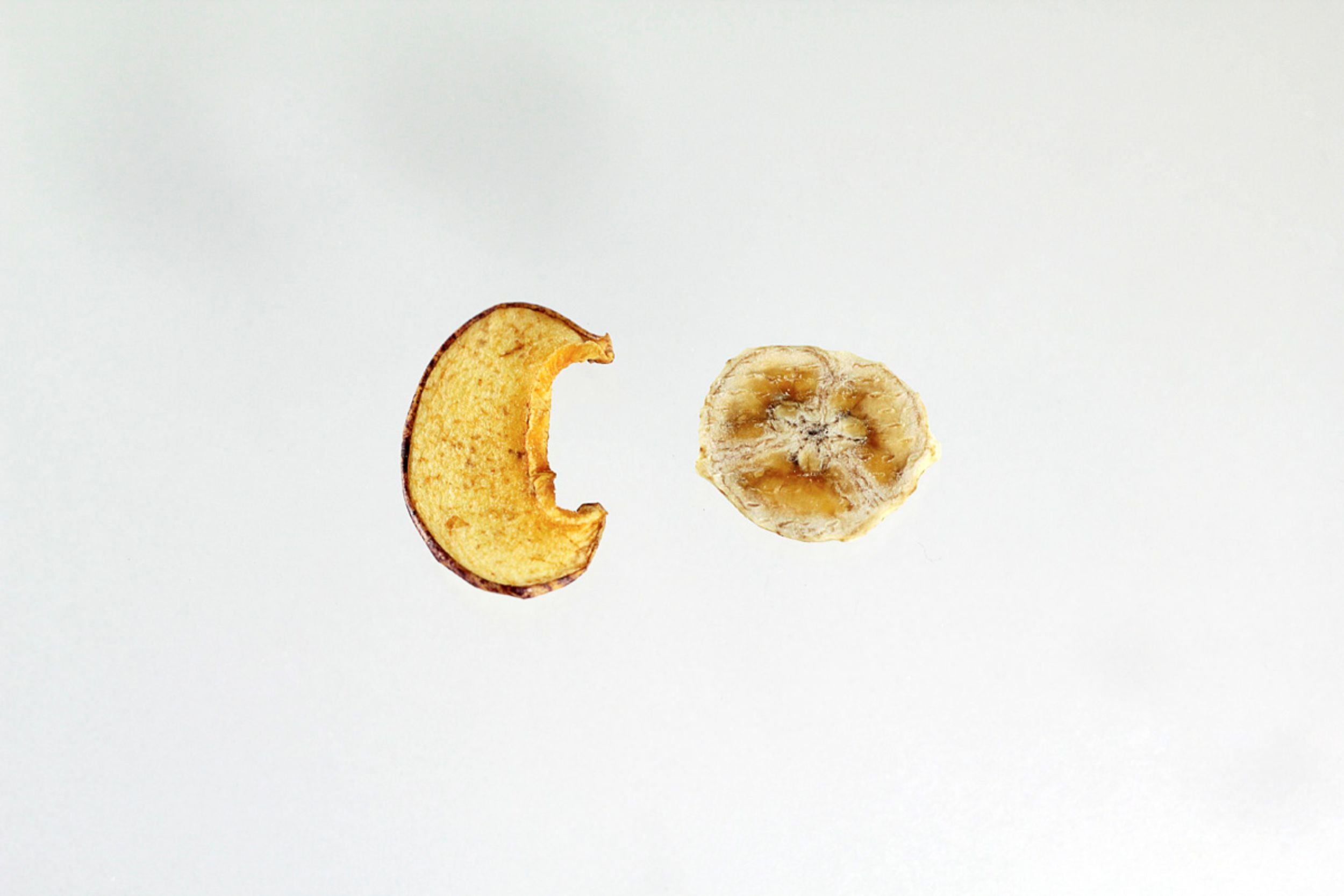 Petisco Natural Cão Nutri Desidratados Mix de Frutas Banana e Maçã 40g