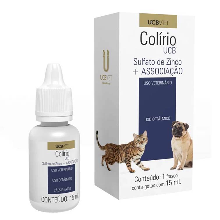 Colírio para Cães e Gatos UCB 15ml