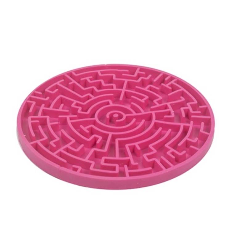 Comedouro Interativo para Cães e Gatos Pet Games Labirinto Pink G