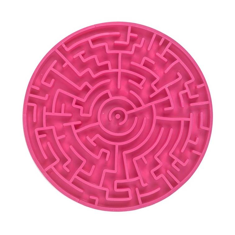 Comedouro Interativo para Cães e Gatos Pet Games Labirinto Pink G