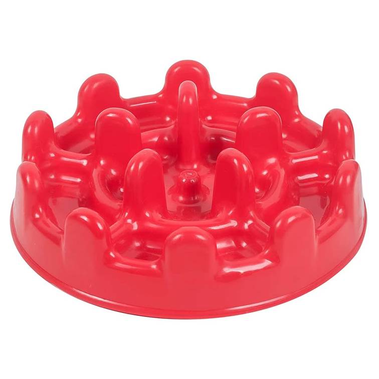 Comedouro Lento Mini PetFit Pet Games Vermelho