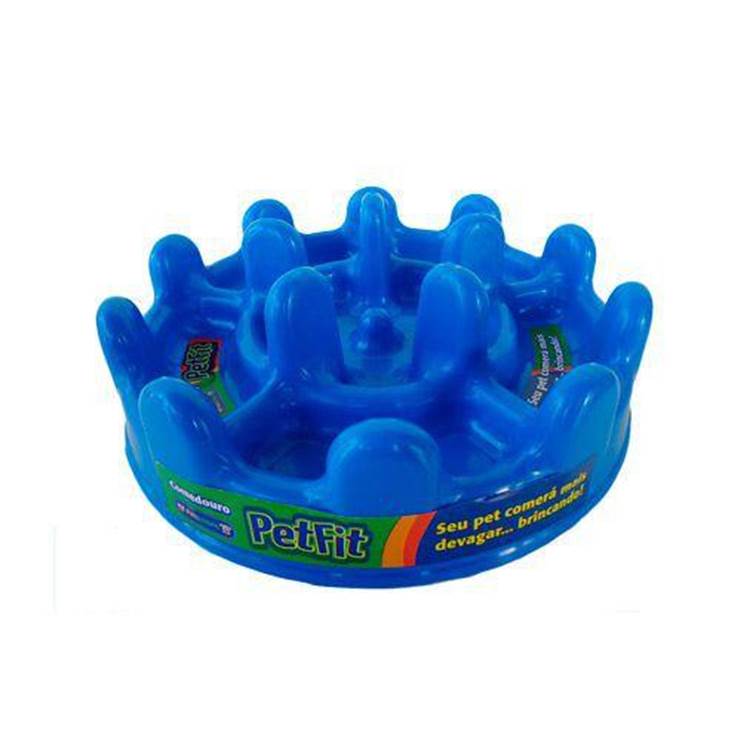 Comedouro Lento Mini PetFit Pet Games Azul