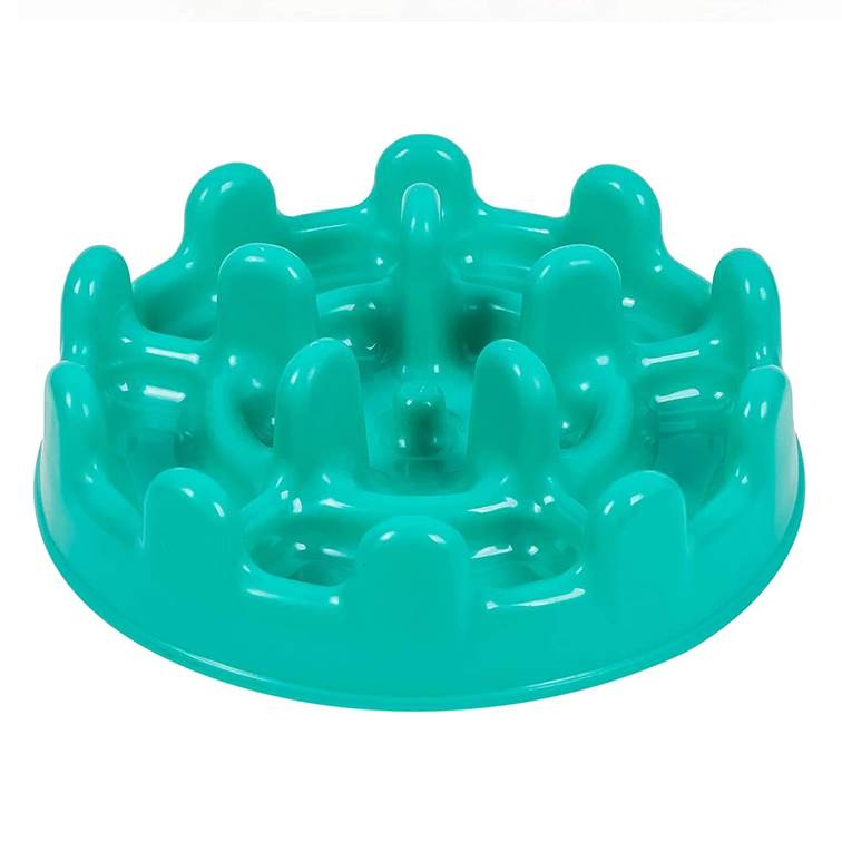 Comedouro Lento Mini PetFit Pet Games Verde Água