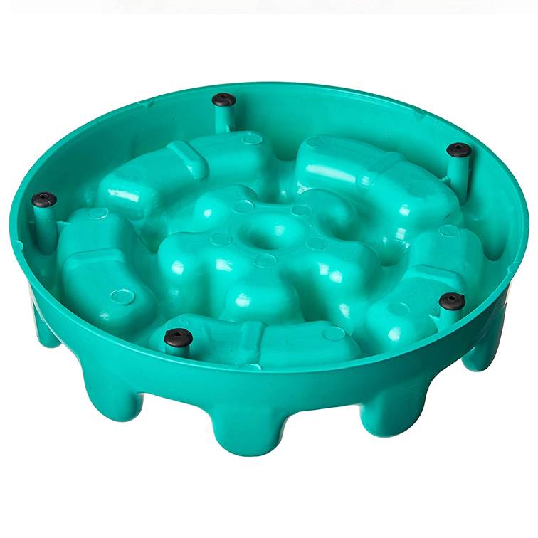 Comedouro Lento Mini PetFit Pet Games Verde Água