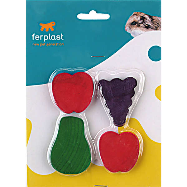 Brinquedo de Madeira Ferplast para Roedores