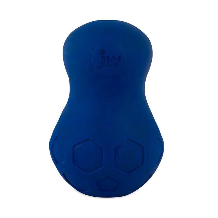 Brinquedo para Cachorro JW Tumble Teez Dog Toy Azul Grande